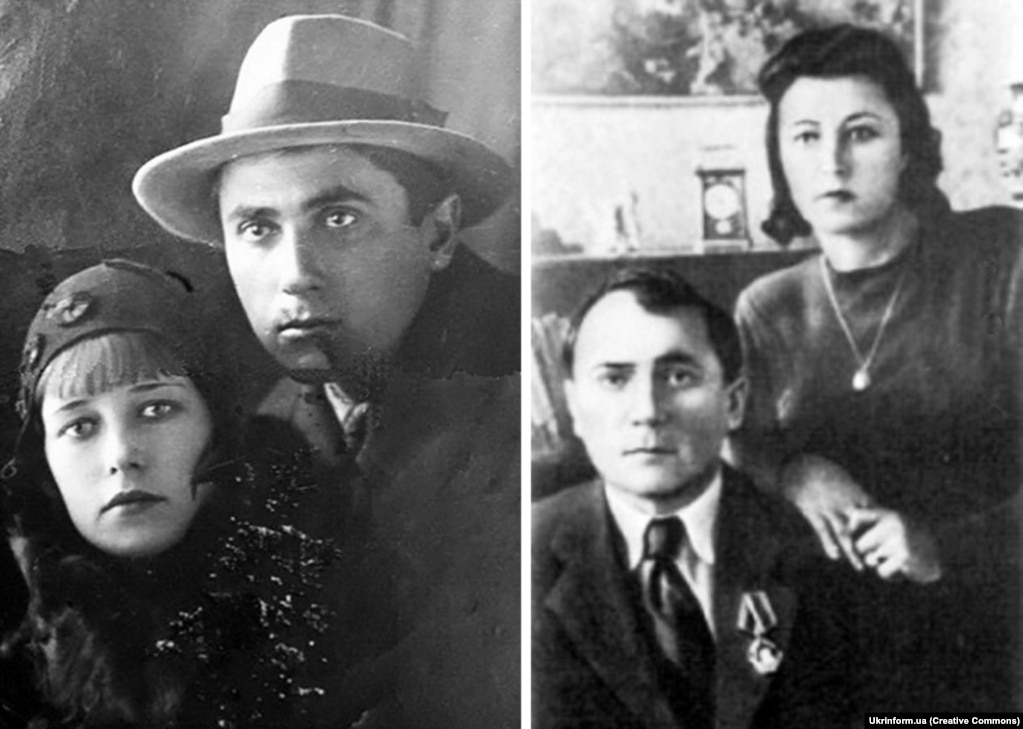 Володимир Сосюра (1898–1965) і його дружина Марія Данилова (1910–1995)