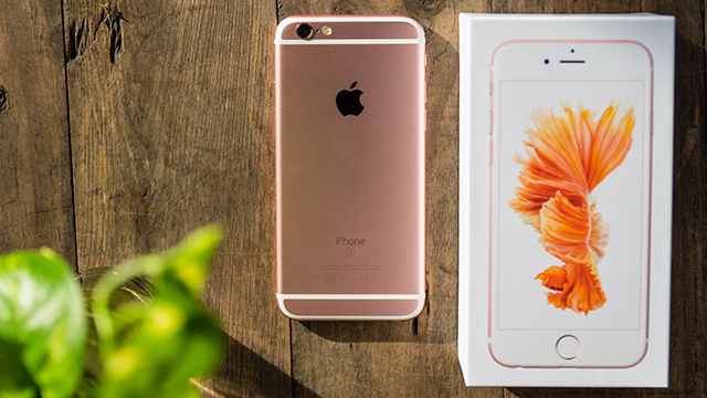 Điện thoại iPhone 6s nay đã có phiên bản màu vàng hồng Điện thoại iPhone 6s nay đã có phiên bản màu vàng hồng