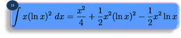 integration formula