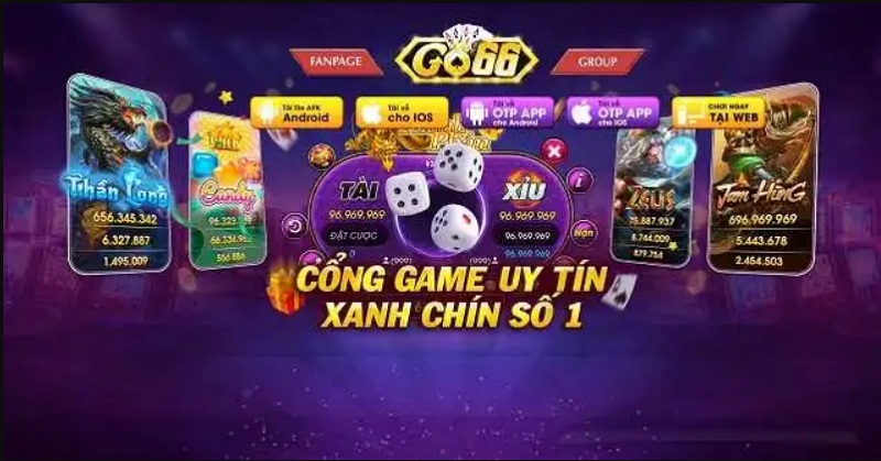 Slots game hấp dẫn tại cổng game Go66 Club