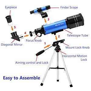 Easiest to Use Telescope for Kids