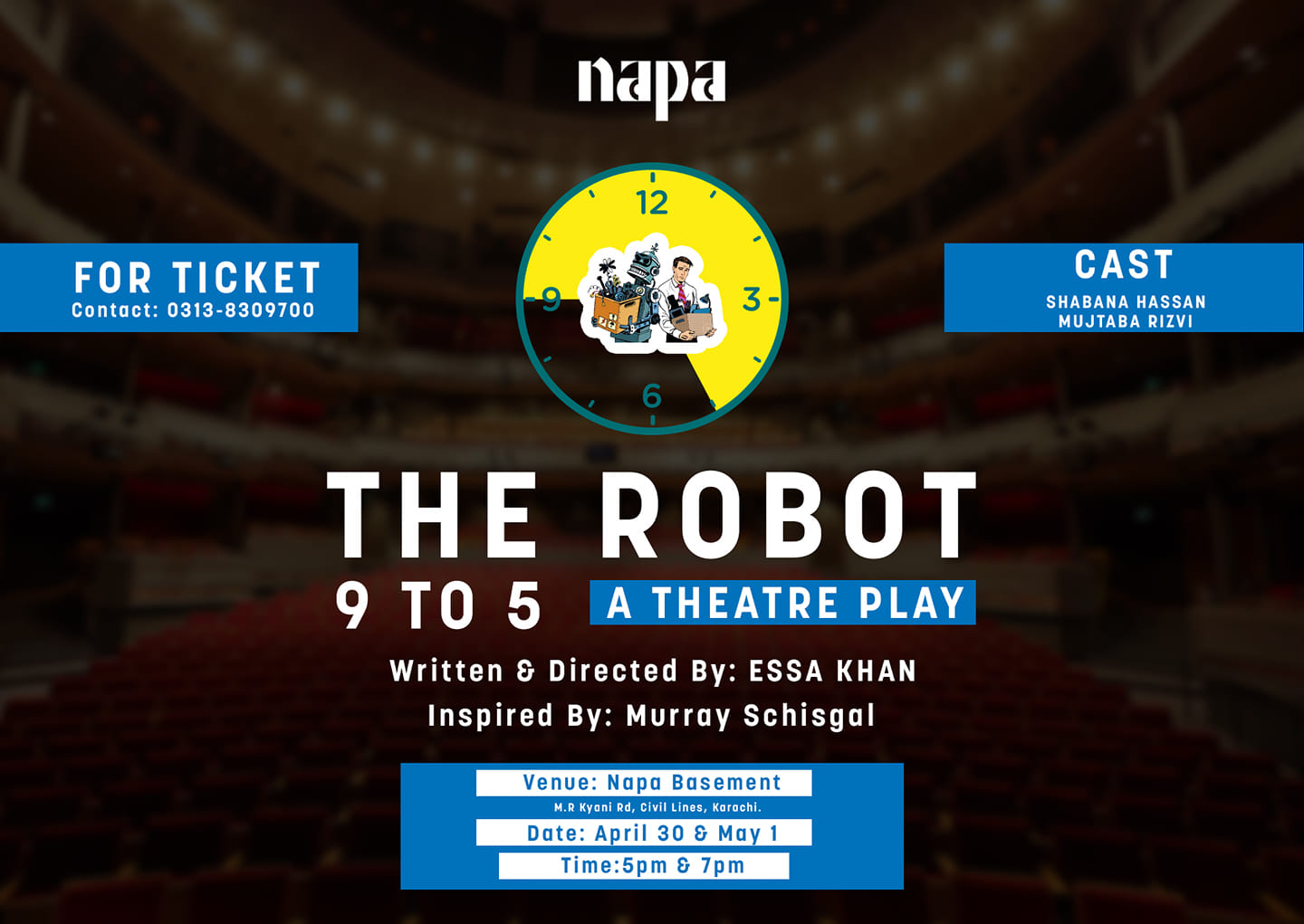 the robot theatre play national academy of performing arts 