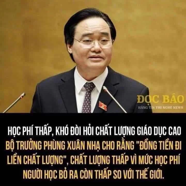 Học phí và chất lượng giáo dục 