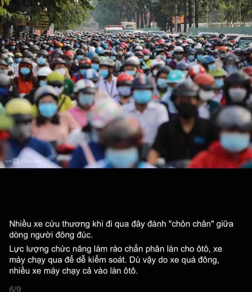 SÀI GÒN NGÀY PHONG TOẢ THỨ TƯ NỖI LO CÒN ĐÓ.