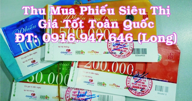 Để tránh lãnh phí khi không dùng tới phiếu mua hàng Coopmart thì bạn nên thanh lý