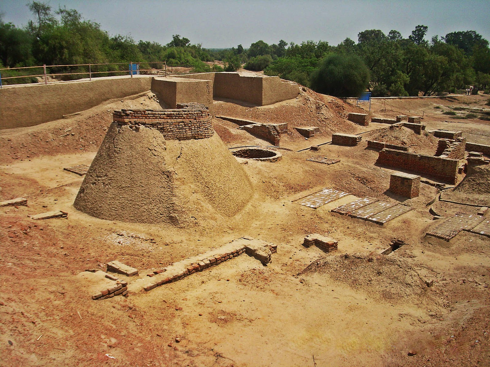 Archaeological Site for Harappa | Excavation of this ancient city began in 1920. | Author: Hassan Nasir | Source: Wikimedia Commons | License: CC BY-SA 3.0