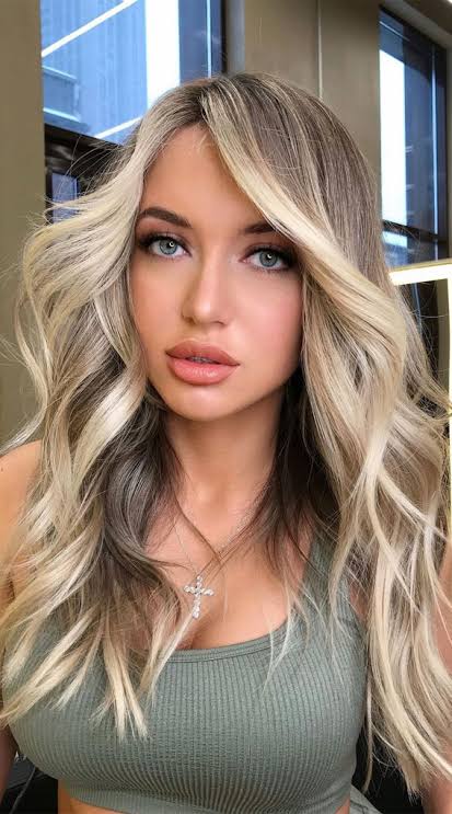 Vanilla Mint Fusion Blonde Highlights