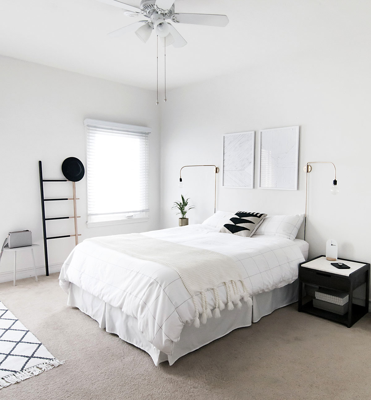 Scandinavian Minimalist Bedroom
