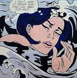 Image result for roy lichtenstein 'Girl Drowning'