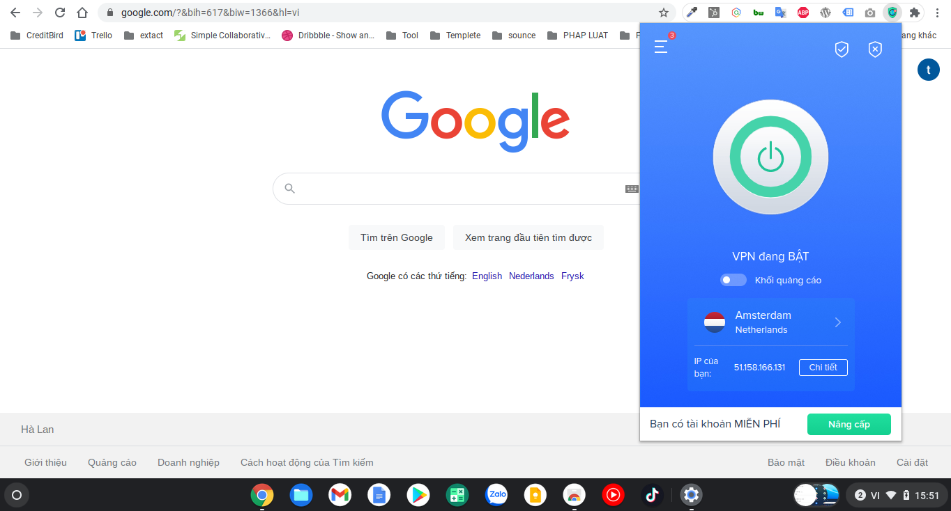 vpn cho chrome os