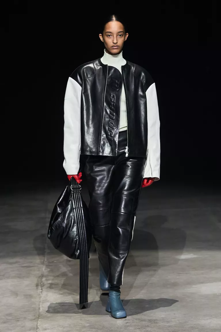 Model rocks an edgy look for Jil Sander