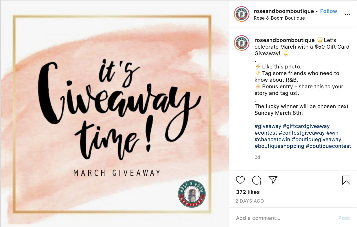 Can I Promote a Giveaway on Instagram? – WLFA