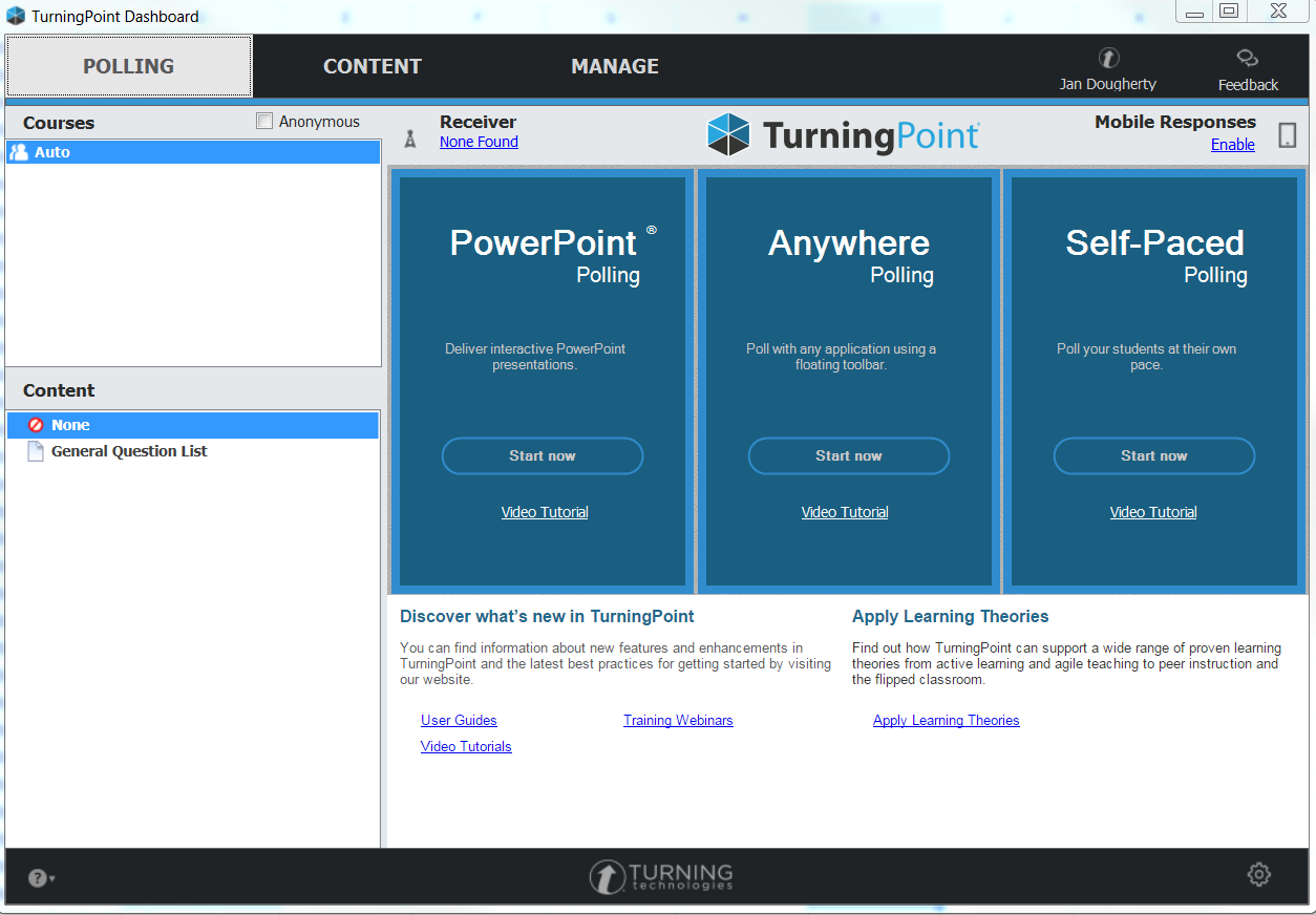 TurningPoint Polling Application