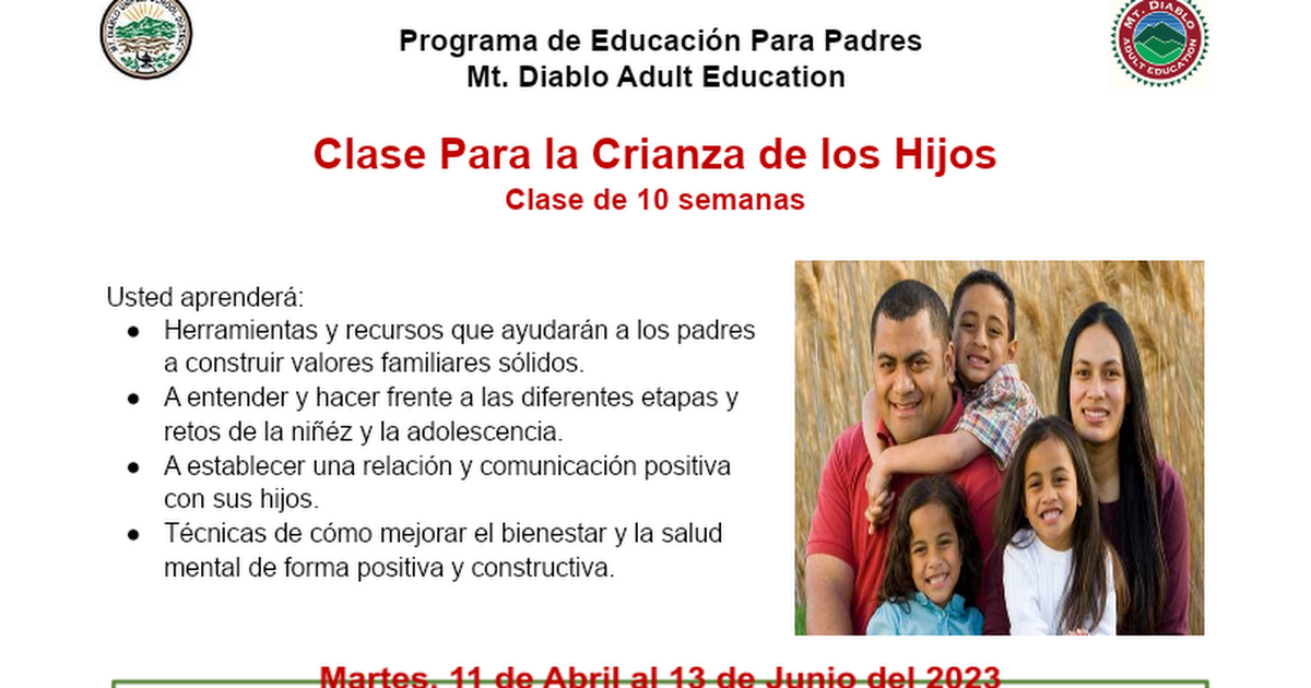 Clase Para la Crianza de los Hijos April-June 2023 docx.docx