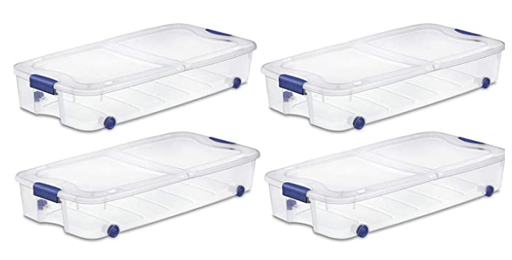 under the bed storage bins from amazon for toys