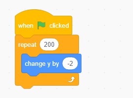Scratch tutorial move rocketship