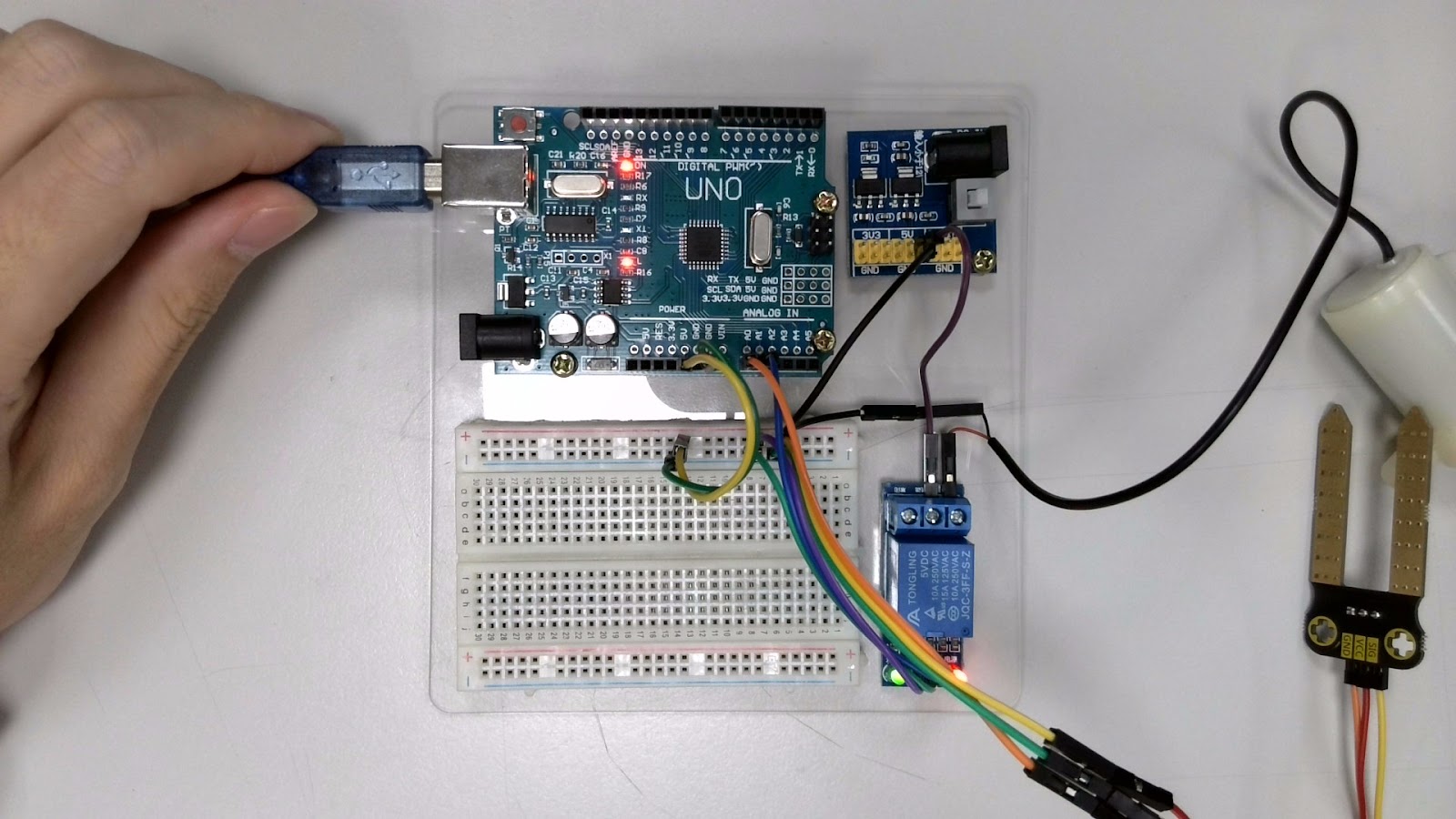 Arduino 專題教學－智慧植栽