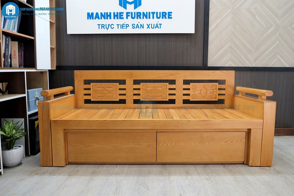 Review 10 mẫu ghế sofa giường gỗ tốt nhất trên thị trường - Sofa ...