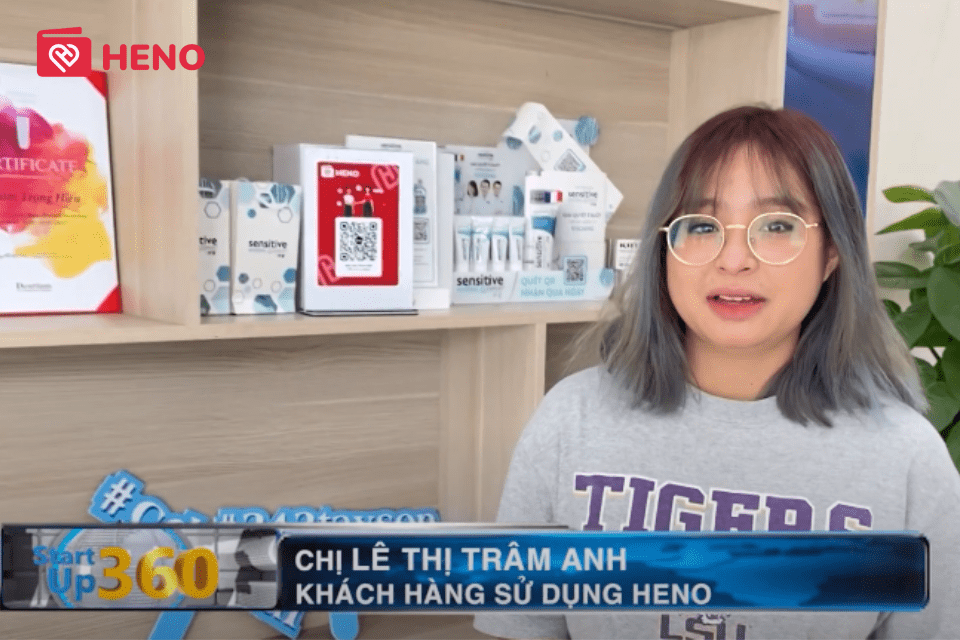 Chị Lê Thị Trâm Anh - khách hàng sử dụng HENO