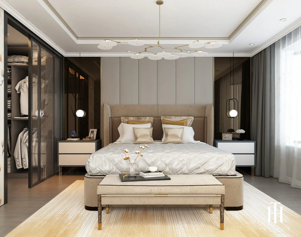 thiết kế nội thất phòng ngủ 15m2
