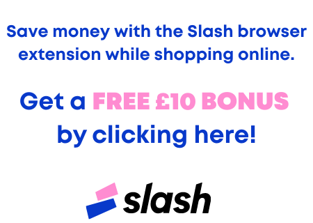slash invite code &pound;10 free bonus