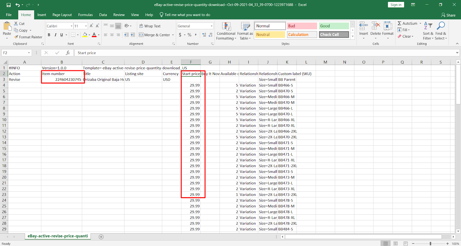 how-to-update-price-in-bulk-on-ebay-by-using-ebay-template