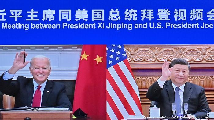 USA Präsident Biden trifft Chinas Präsident Xi Jinping