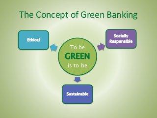 Green Banking - A Perspective on Bangladesh