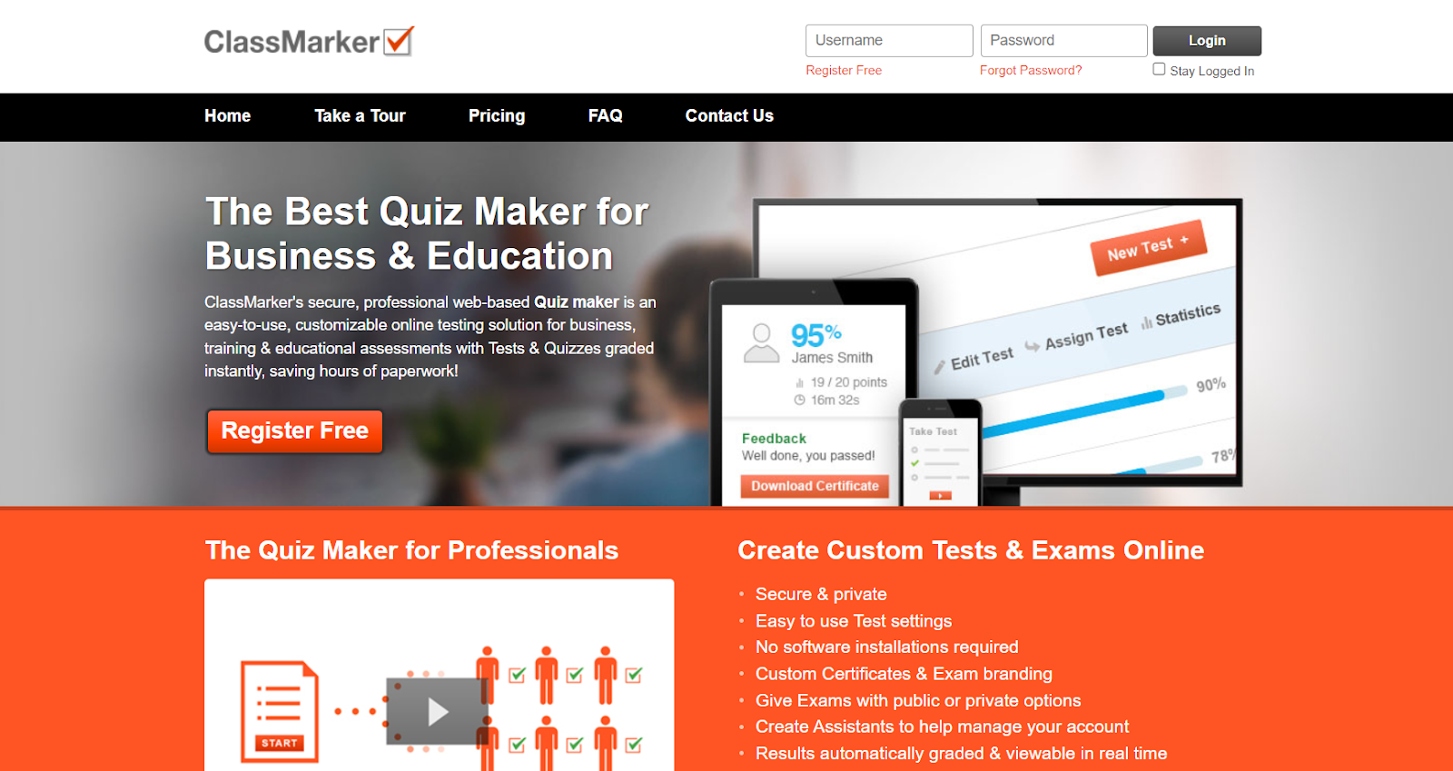 Online Quizz maker