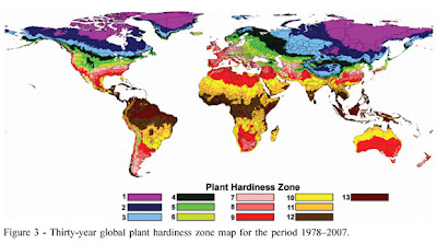 Plant Hardiness Zone Map