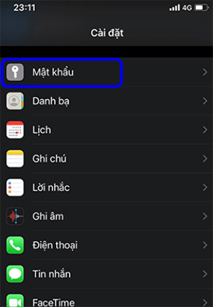 Cách xem mật khẩu Gmail đã lưu trên iPhone