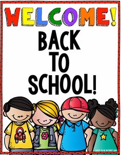 Welcome back intermediate school clipart