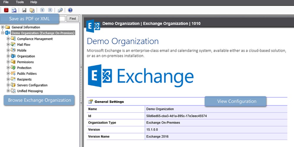 Microsoft Exchange Demo Organization collaboration and management