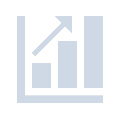 Bar graph with upward trend