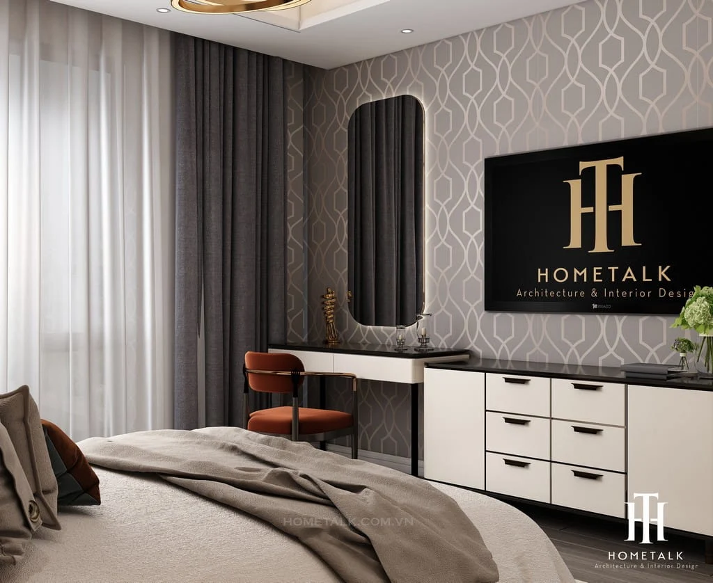 thiết kế nội thất phòng ngủ 15m2