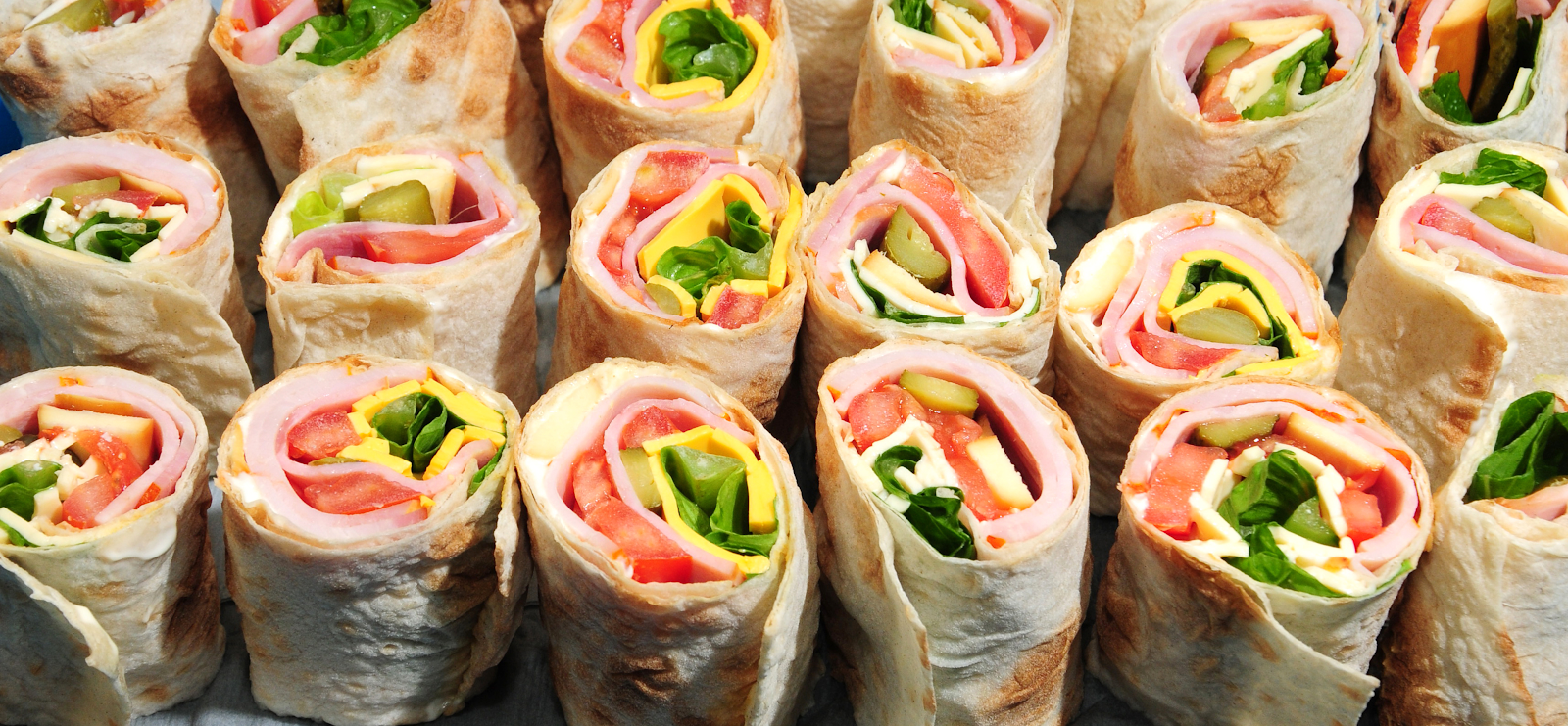 A delicious and easy-to-make sandwich wrap filled with fresh ingredients, perfect for easy camping meals for family