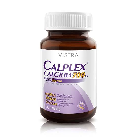 3. Vistra Calplex Calcium 700 mg Plus Boron 
