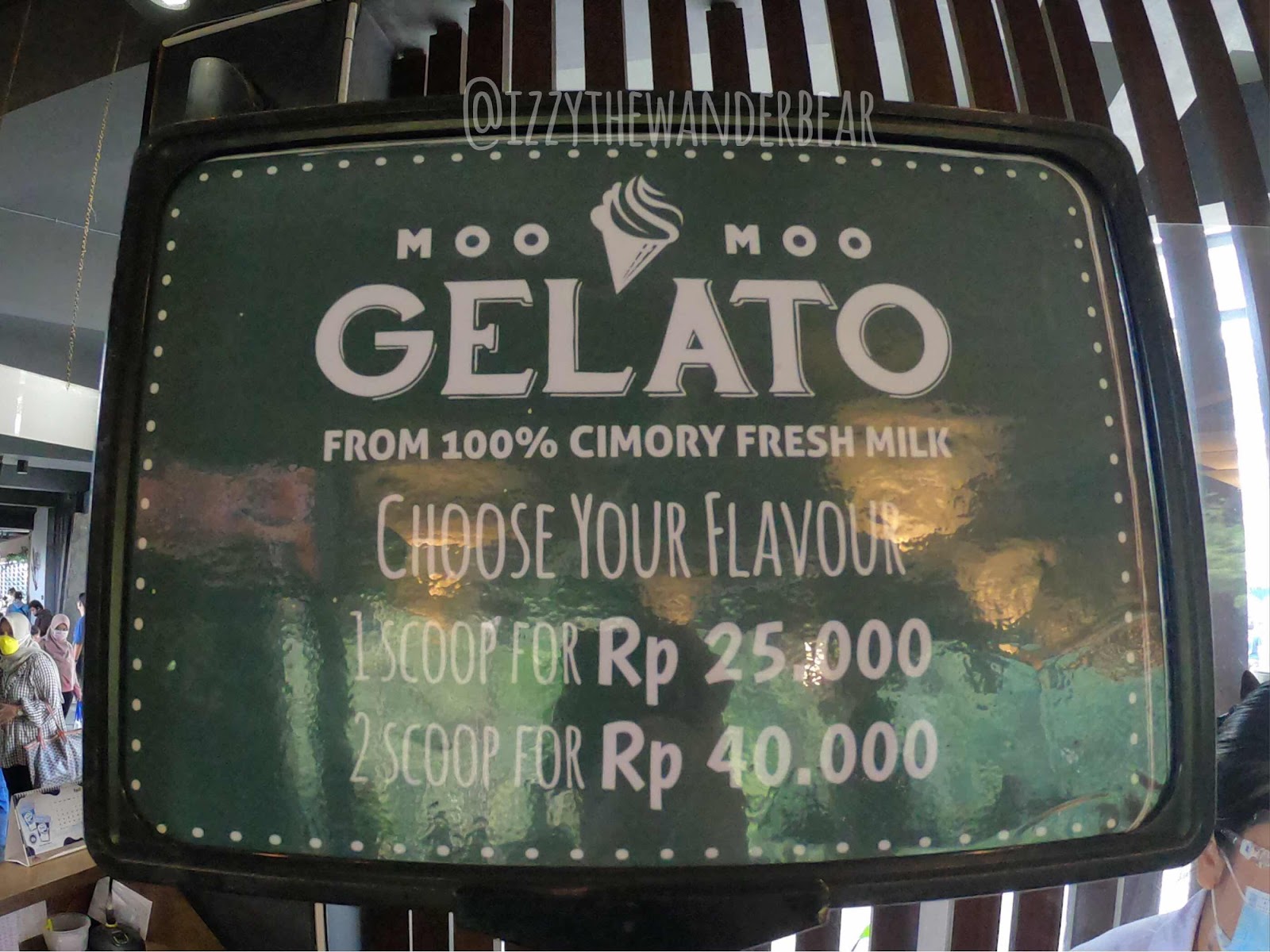 Cimory Riverside Bogor: Gelato Ice Cream