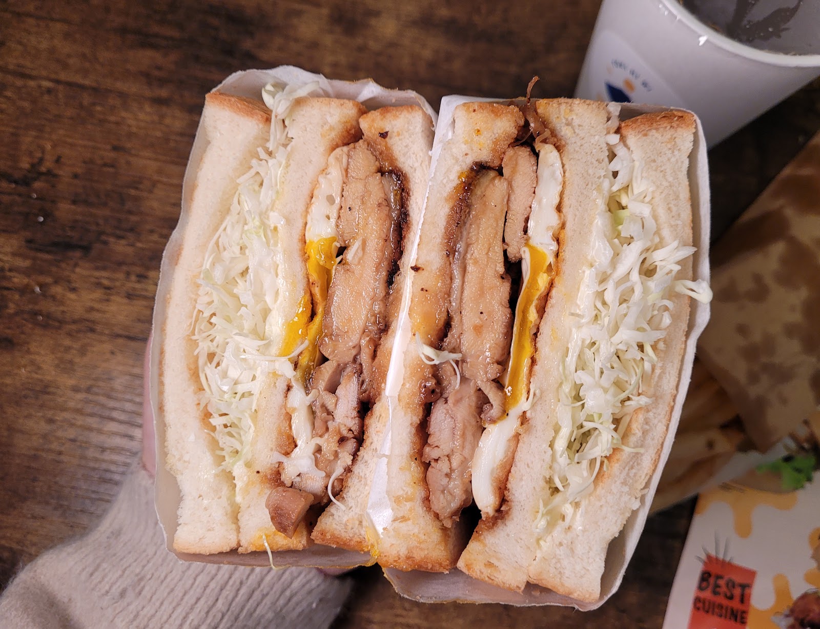 晨日味 漢堡製造所 日式照燒三明治