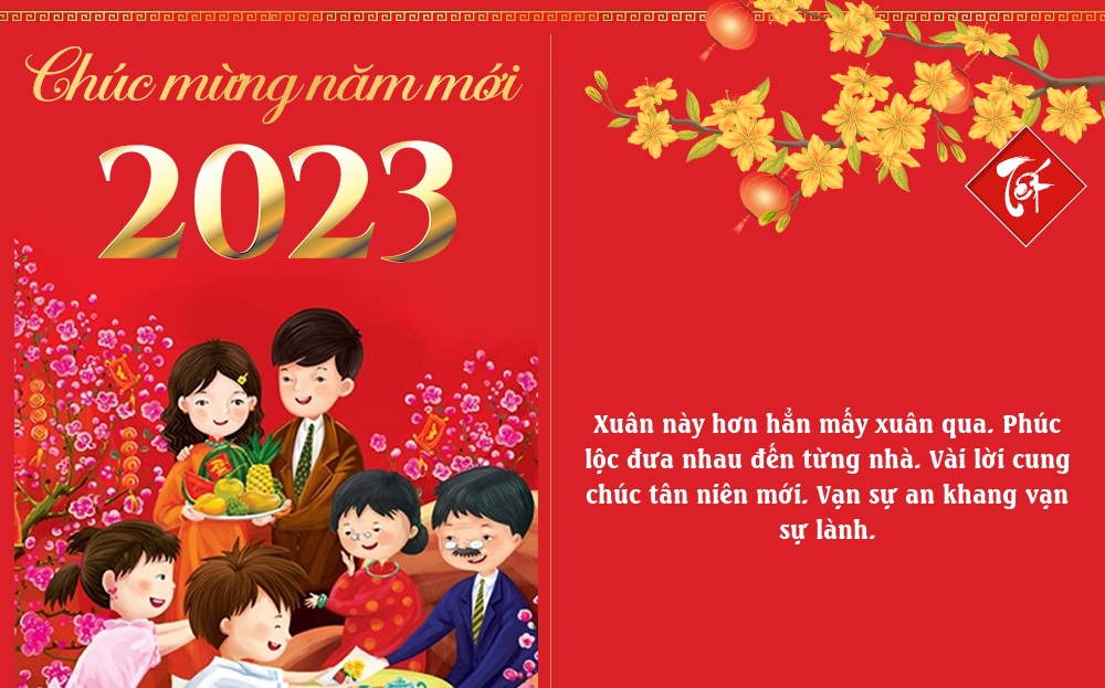 câu chúc tết 2023