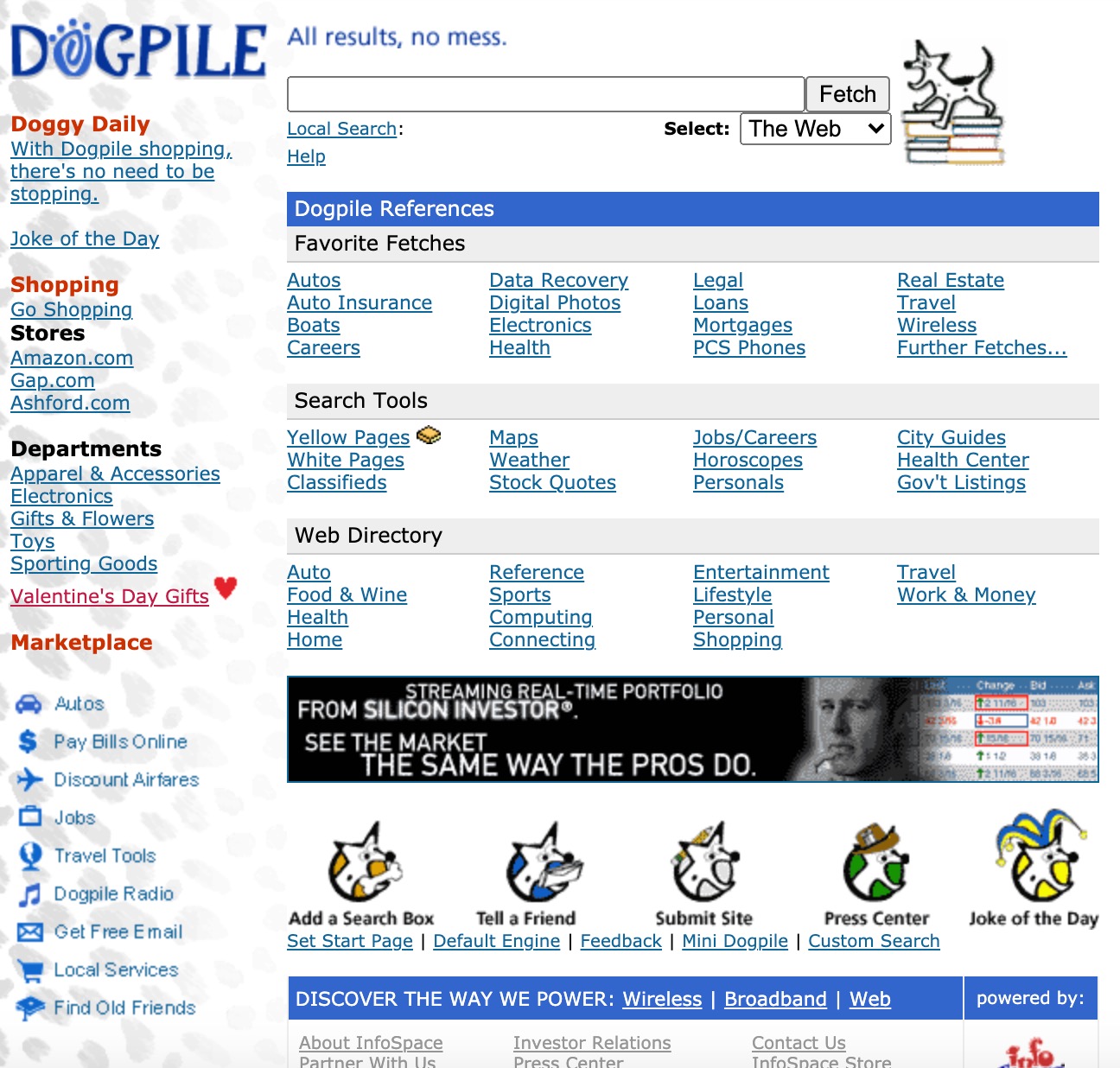 dogpile search engine