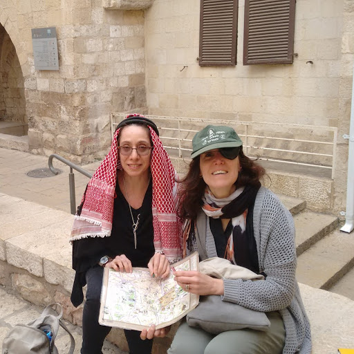 Chaya D and Sheryl play dress up.jpg