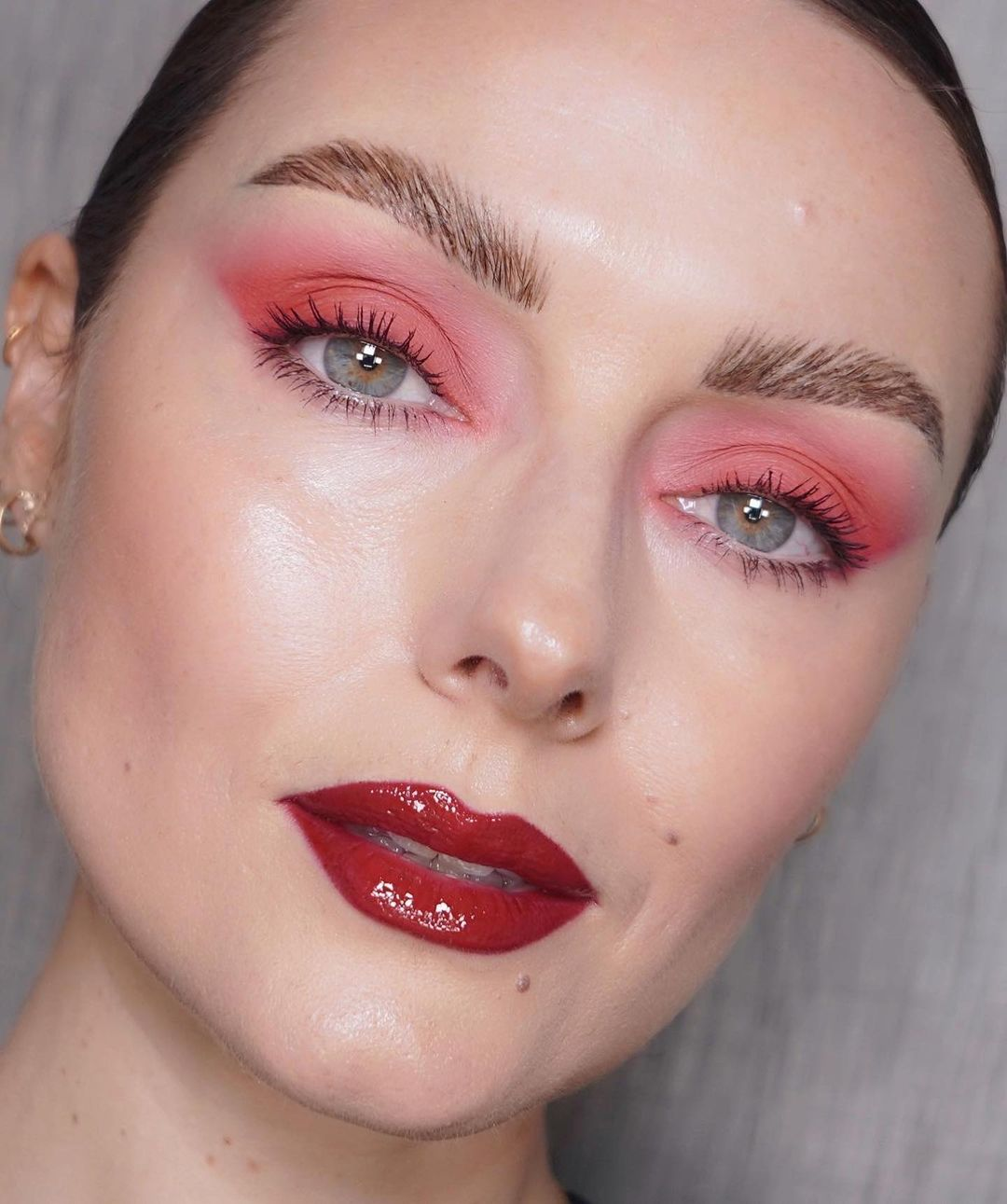 Smokey Rose Eyeshadow Look
