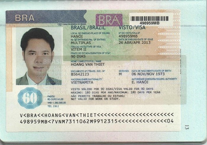 Tất tần tật về dịch vụ làm visa Brazil