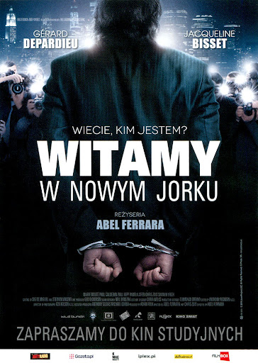 Przód ulotki filmu 'Witamy w Nowym Jorku'