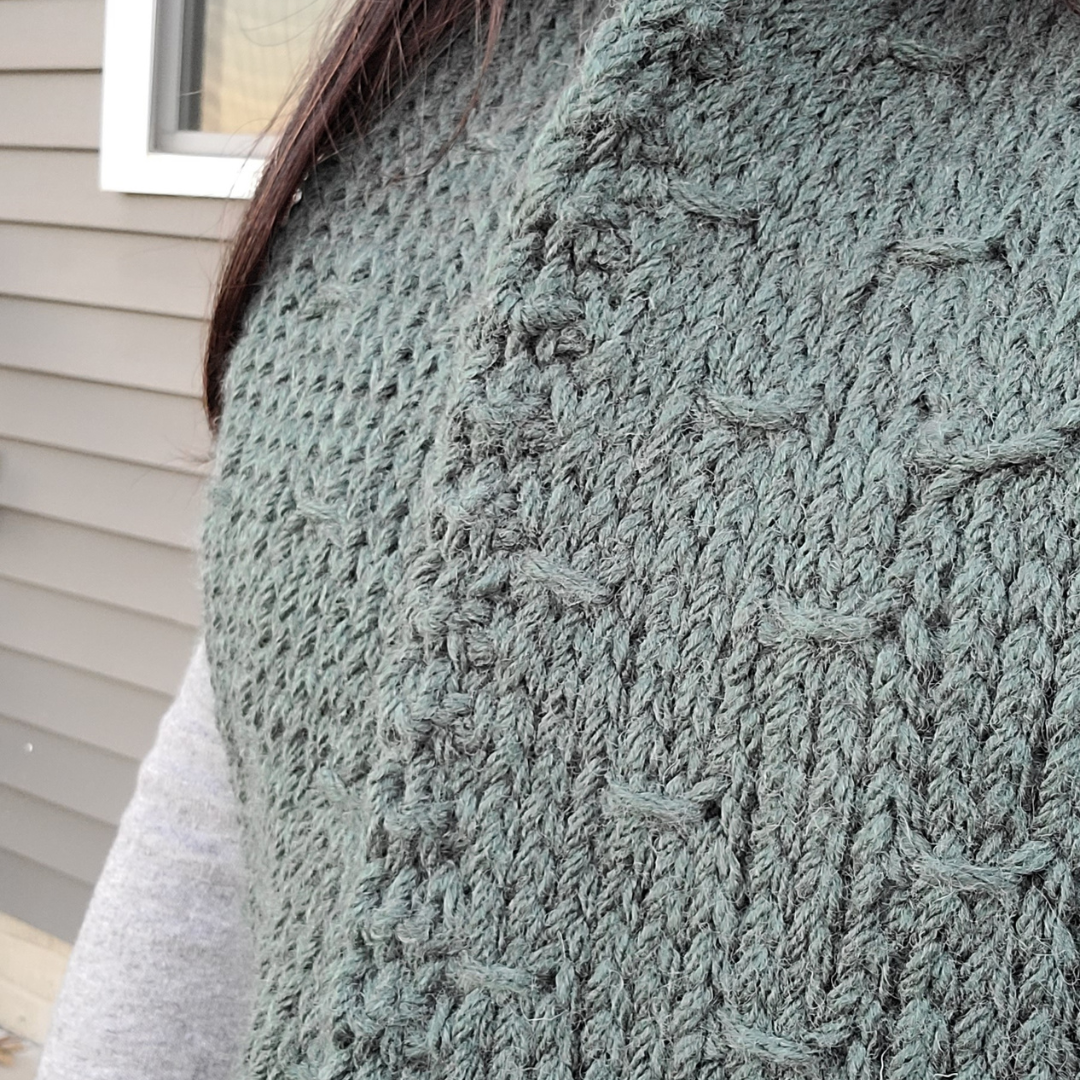 Try out this easy Tunisian crochet scarf pattern with a crochet like knit look. Tunisian knit stitch scarf with a beautiful texture.