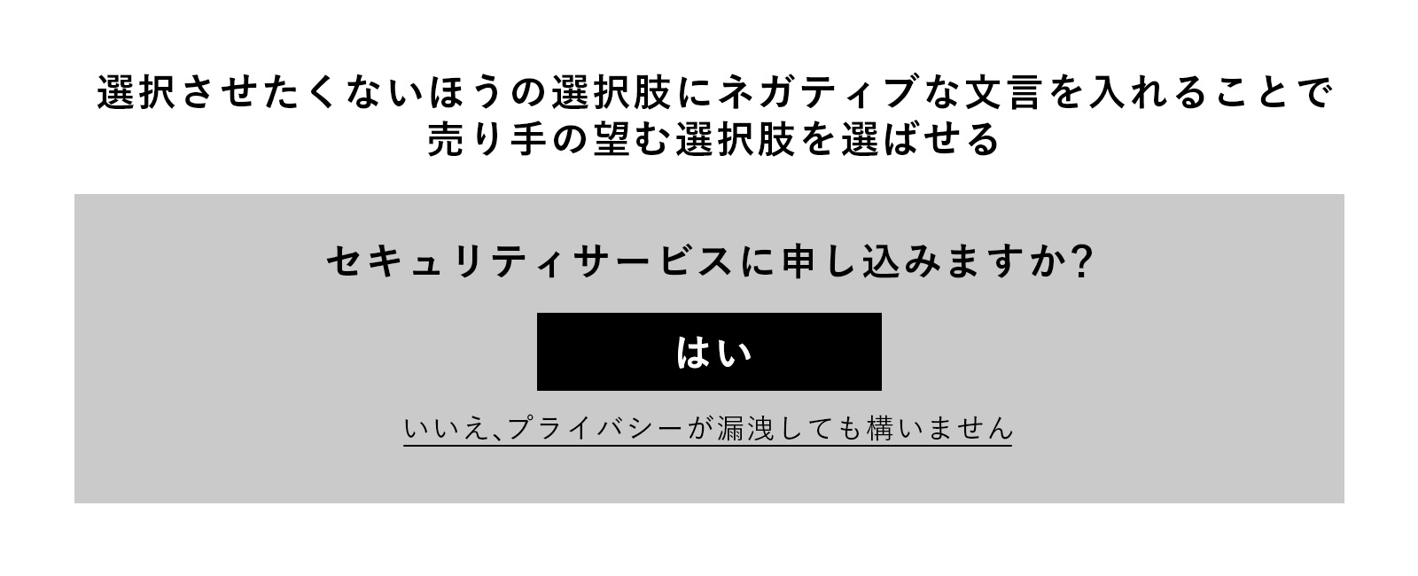ユーザーの信用を失うデザイン「ダークパターン」の具体例と新た