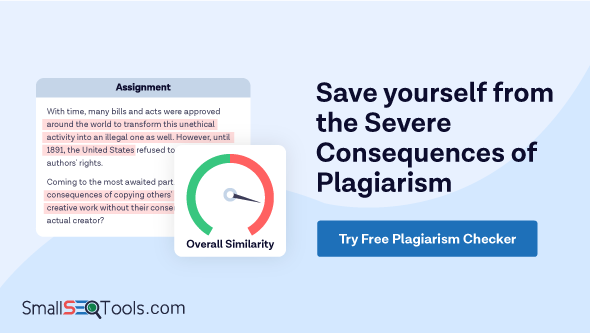 Consequences of plagiarism