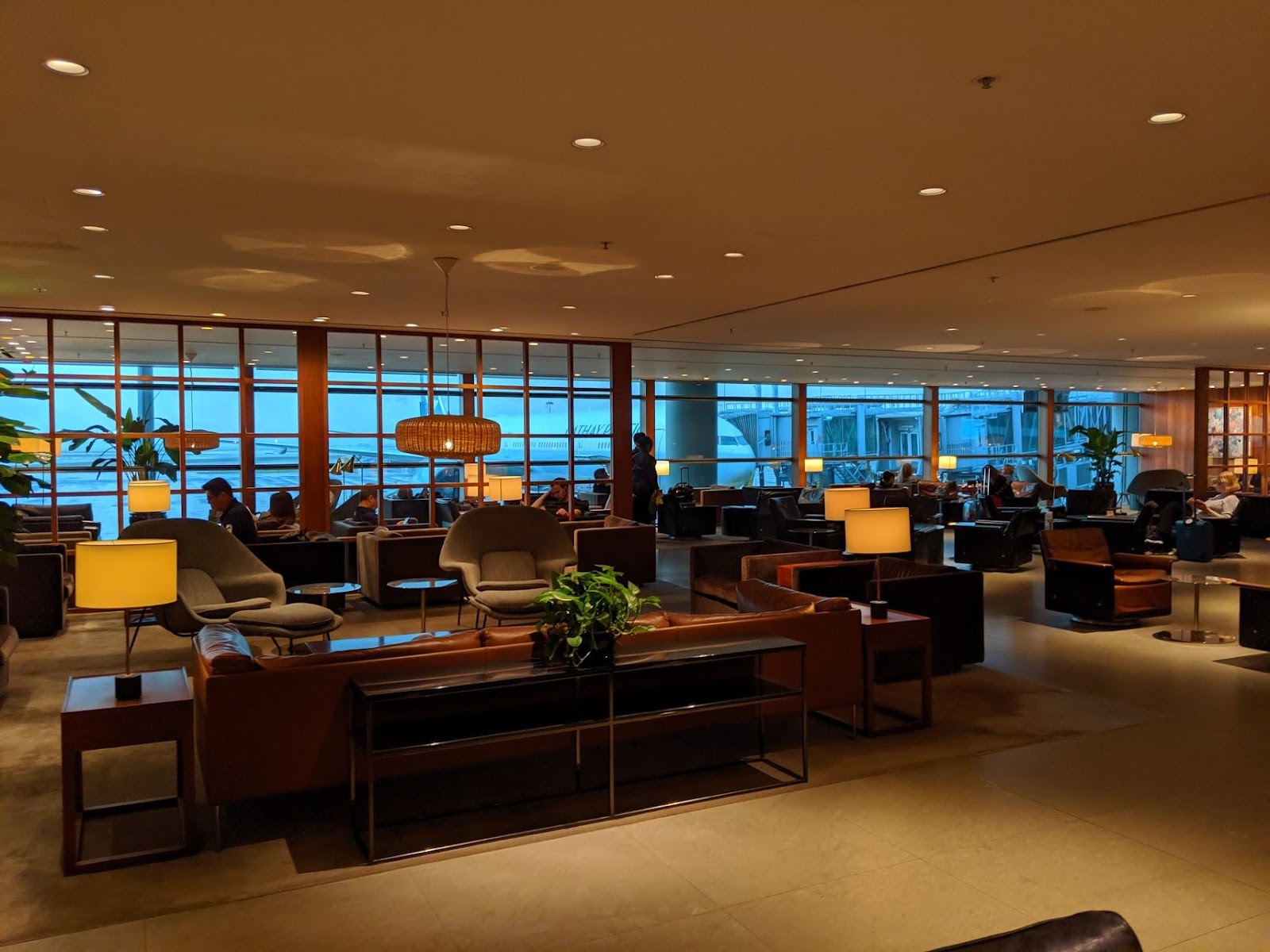 The Pier Business Class Lounge Living Room